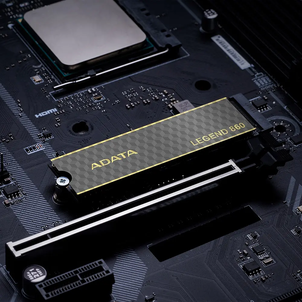 Накопичувач SSD M.2 ADATA LEGEND 860 1TB 2280 PCIe Gen 4x4 3D NAND Read/Write: 6000/4000 MB/sec (SLEG-860-1000GCS) - фото 8