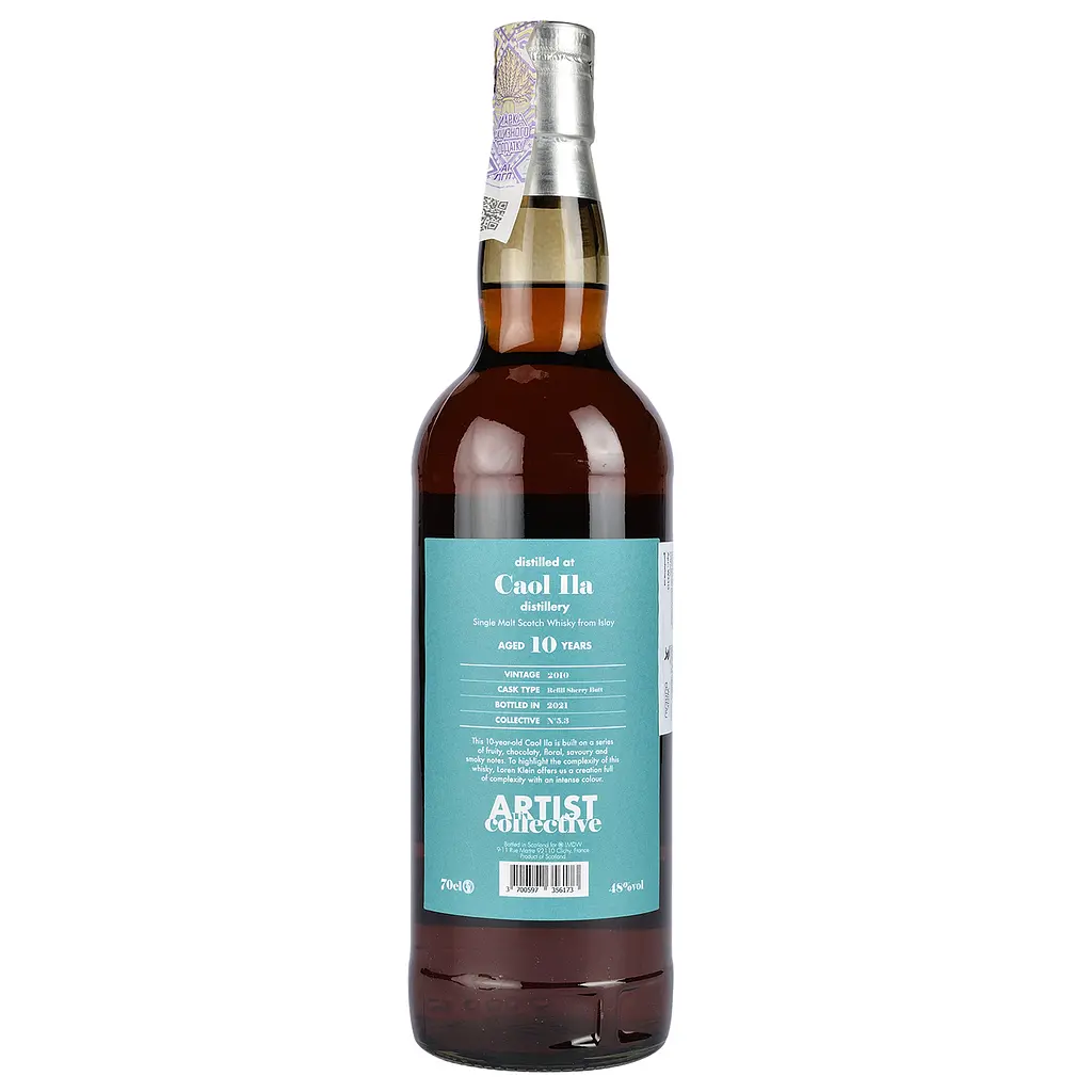 Виски Artist Collective Caol Ila Single Malt Scotch Whisky 10 yo 2010, 48%, 0,7 л - фото 4