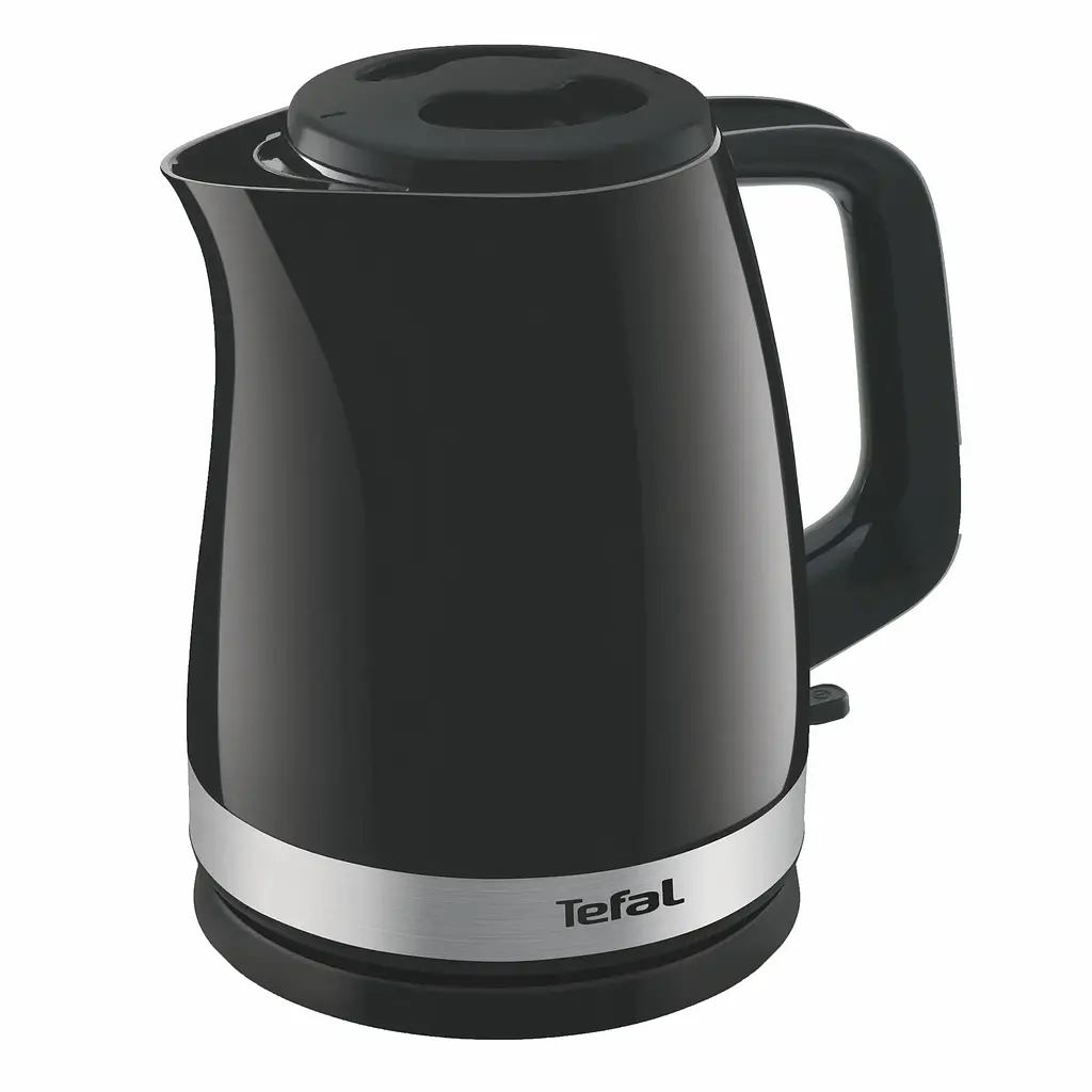 Электрочайник Tefal Delfini 1.5 л пластик серебристо-черный kuh0015334 - фото 2