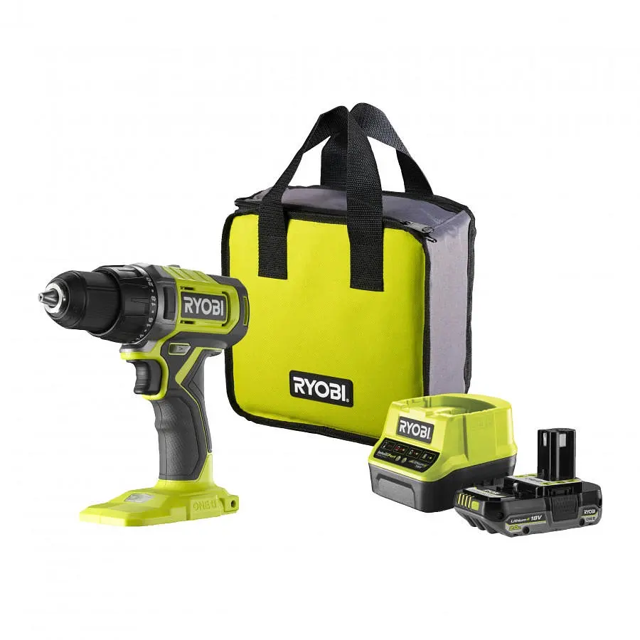 Шуруповерт-дрель аккумуляторная ONE+ RDD18-1C20S 18В Ryobi teh0025242 - фото 9