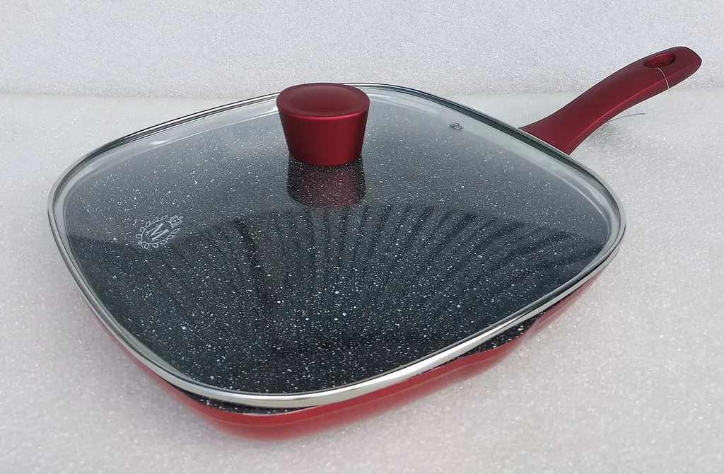 Сковорода гриль Meisterklasse MK-1032-28 red marble