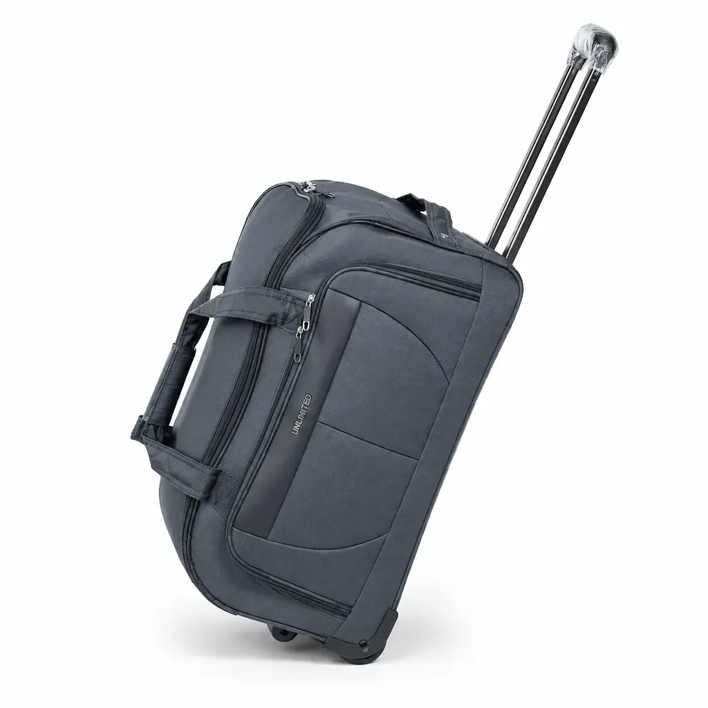 Дорожня сумка Wings середня 60л сіра (1106-BCM-Grey) - фото 3