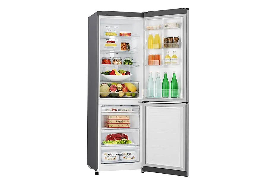 Холодильник LG GA-B429SMQZ 190 см 302 л А++ No Frost лінійний компресор зовнішній дисплей сріблястий (GA-B429SMQZ) - фото 5