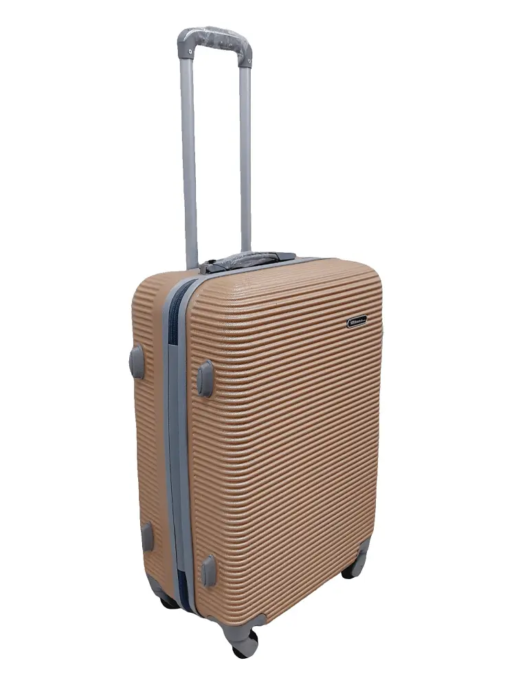 Валіза середня M ABS-пластик Milano bag 004 66×44×28,5см 75л Шампань - фото 2