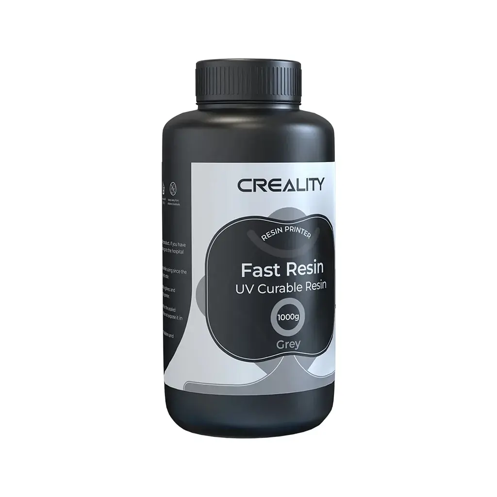 Фотополімерна смола Creality Resin, LCD Fast, 1кг, gray (3302180005) - фото 2