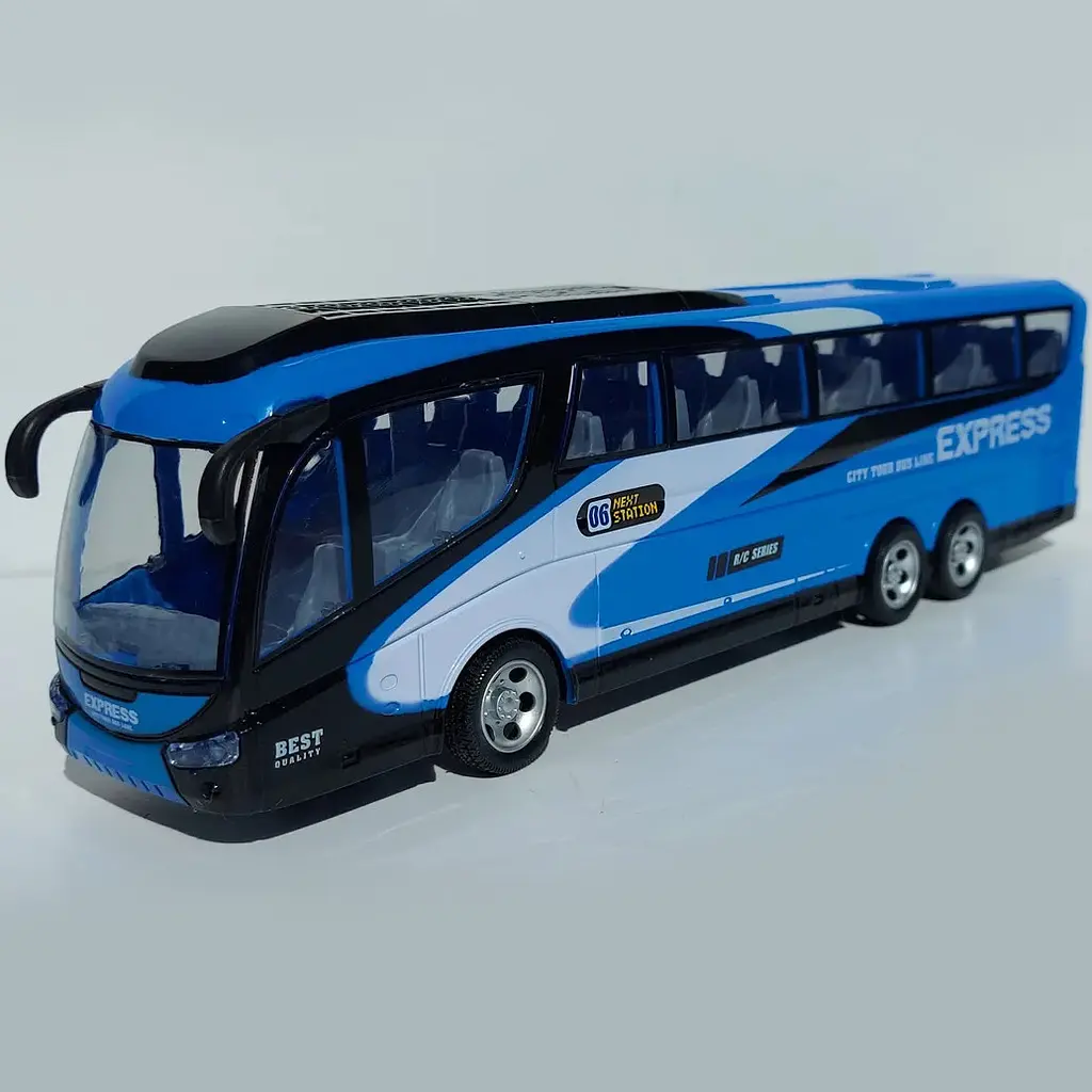 Радіокерований автобус City Bus 36 см з акумулятором 3.7V, 2.4GHz, світлові ефекти, дитяча машинка на пульті - фото 9