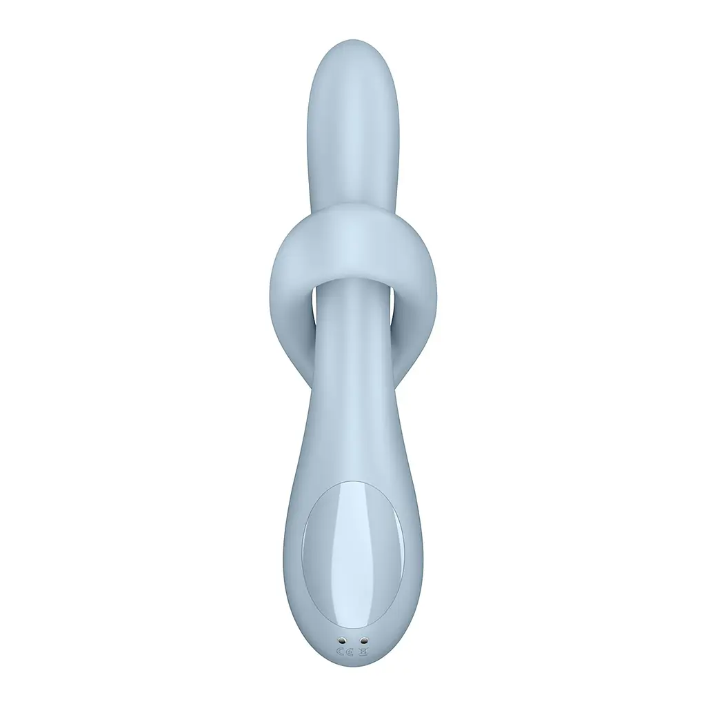 Вібратор з ротацією Satisfyer Heat Flex 4 Blue, підігрів до 39°C - фото 4