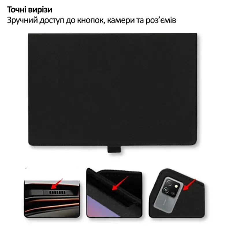 Чохол до планшета BeCover Slimbook Blackview Tab 60 Pro 10.1" Black (715122) - фото 4
