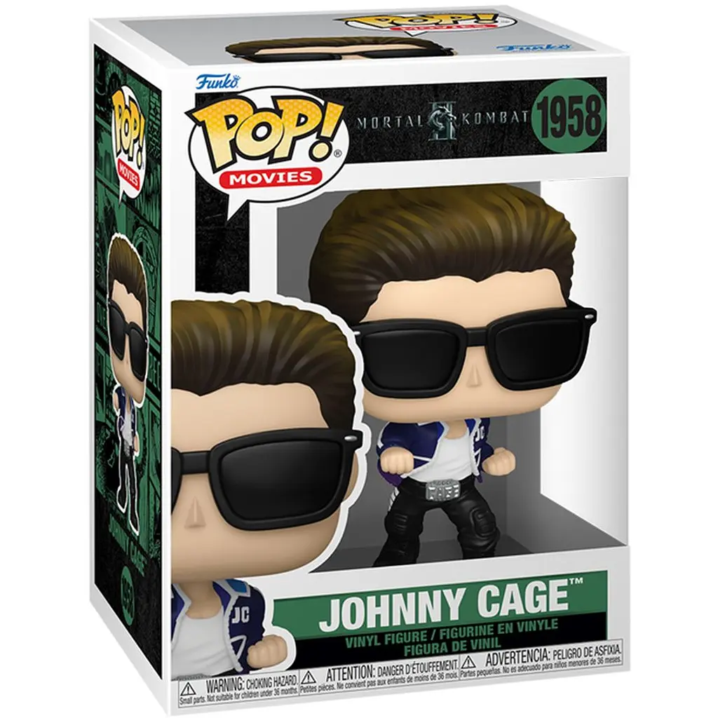 Игровая фигурка Funko POP! Mortal Kombat II Джонни Кейдж (87073) - фото 2
