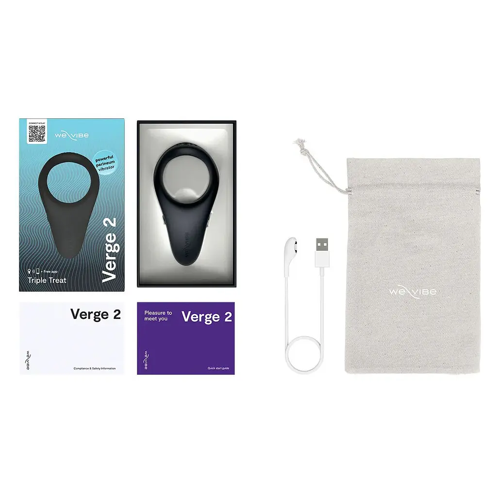 Смарт-віброкільце We-Vibe VERGE 2 Black - фото 10