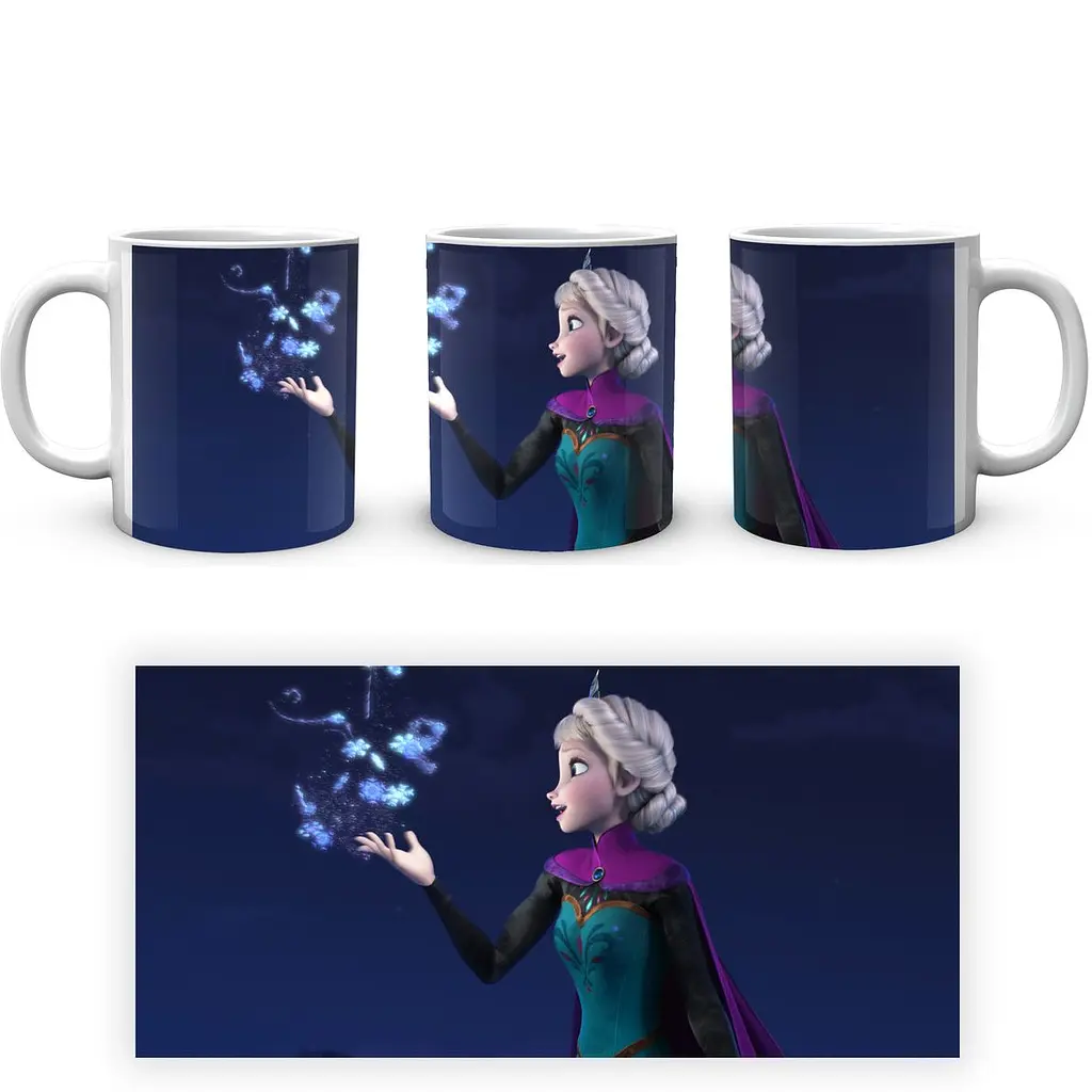 Кружка GeekLand Frozen Холодное Сердце Эльза FZ.002.13 330 мл белая - фото 4