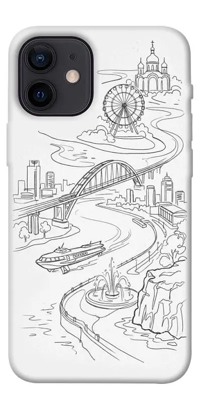 TPU чохол Demsky Dnipro spirit для Apple iPhone 12 mini (5.4")