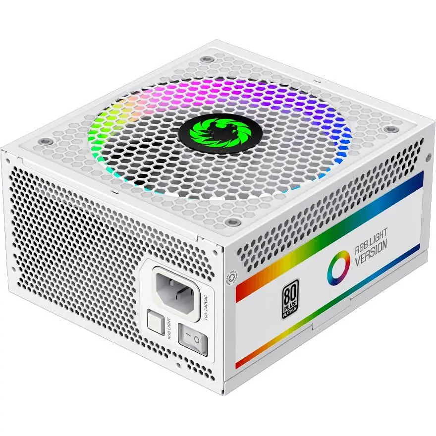 Блок питания GameMax 1300W ATX3.1 80+ Platinum RGB White (RGB-1300 WH (ATX3.0/3.1 PCIe5.) - фото 8