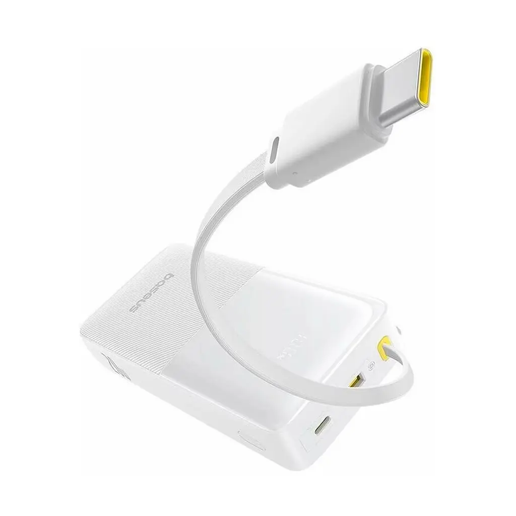 УМБ Baseus Bipow 2 20000mAh QC+PD 20W White (P10077101213-01) - фото 2