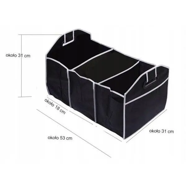 Автомобільний органайзер у багажник Car Boot Organizer Сумка з ручками в авто - фото 6