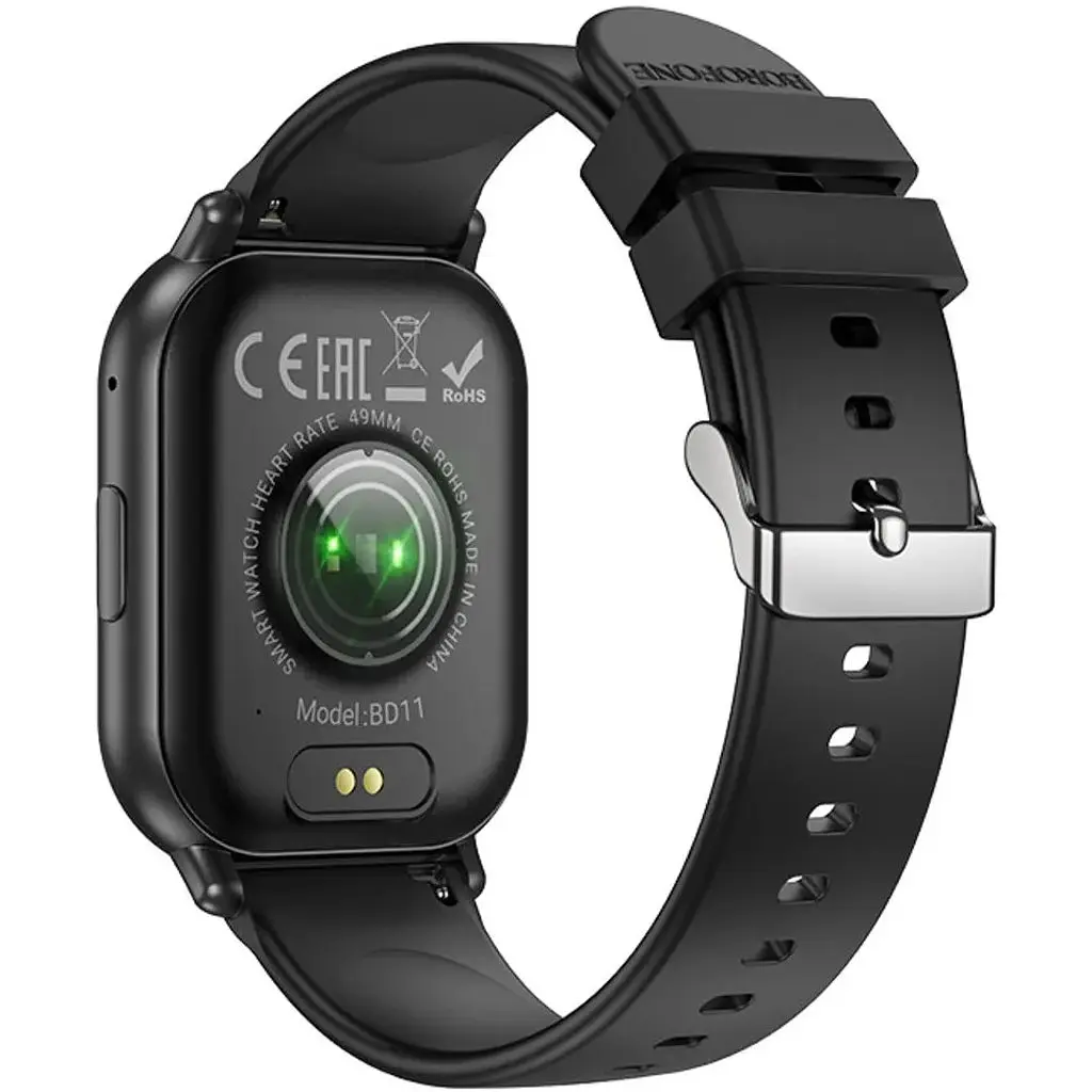 Смарт-часы BOROFONE BD11 Smart sports watch call version Black - фото 5