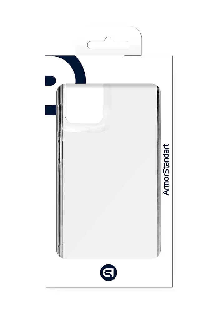 Прозрачный чехол для Motorola G04/G24/G04s/E14 с защитой камеры, тонкий, силиконовый, бесцветный, ударопрочный, противоударный бампер с закрытой камерой, ArmorStandart (ARM73904) - фото 3