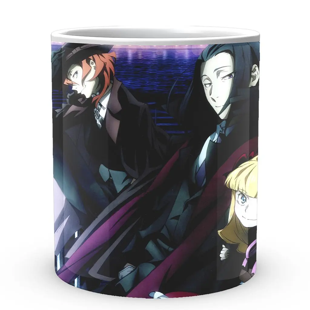 Кухоль GeekLand Bungou Stray Dogs Проза Бродячих Псів BSD 02 330 мл білий - фото 2
