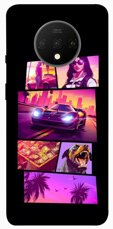 TPU чохол Demsky GTA vibes для OnePlus 7T