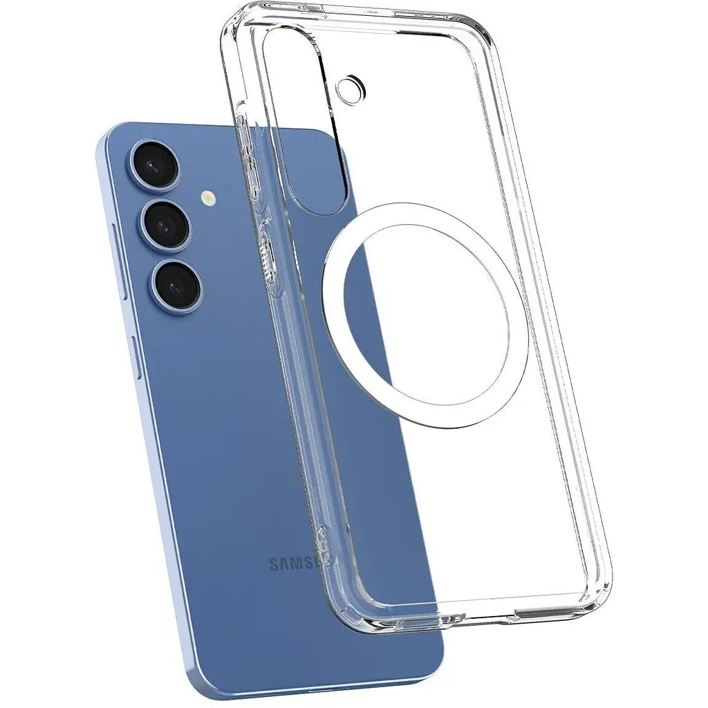 Чохол Spigen для Samsung Galaxy S25+, Ultra Hybrid MagFit, Clear White teh0019415 - фото 7