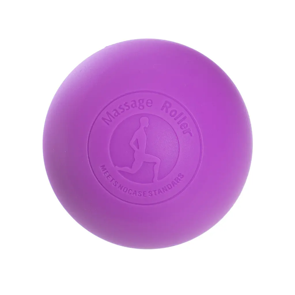 Масажний м'ячик EasyFit каучук 6.5 см фіолетовий (EF-2076-V)