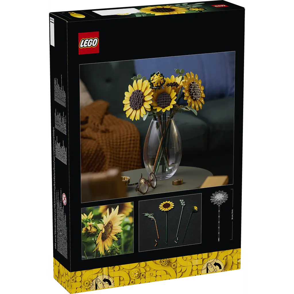 Конструктор LEGO Botanicals Букет подсолнечников 686 деталей (11502) - фото 8