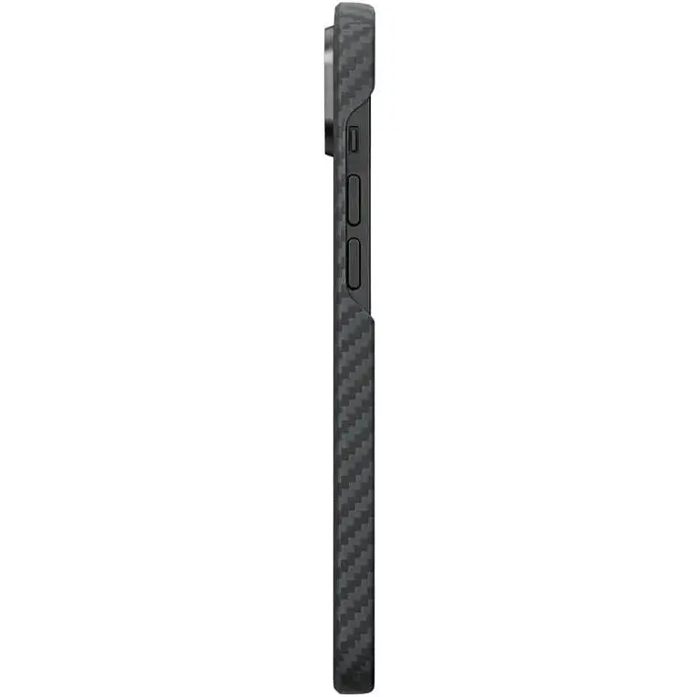 Чехол-накладка Pitaka MagEZ Case 3 Twill 1500D Black/Grey для iPhone 14 Plus (KI1401M) - фото 4