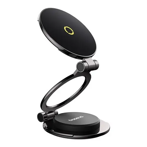 Автотримач Baseus MagPro Series II Magnetic Car Mount Stick-on Version чорний C40172900121-00 - фото 3