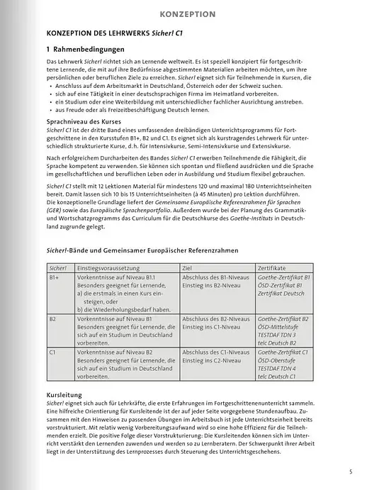 Sicher! C1 Paket Lehrerhandbuch C1.1 + C1.2 - фото 5