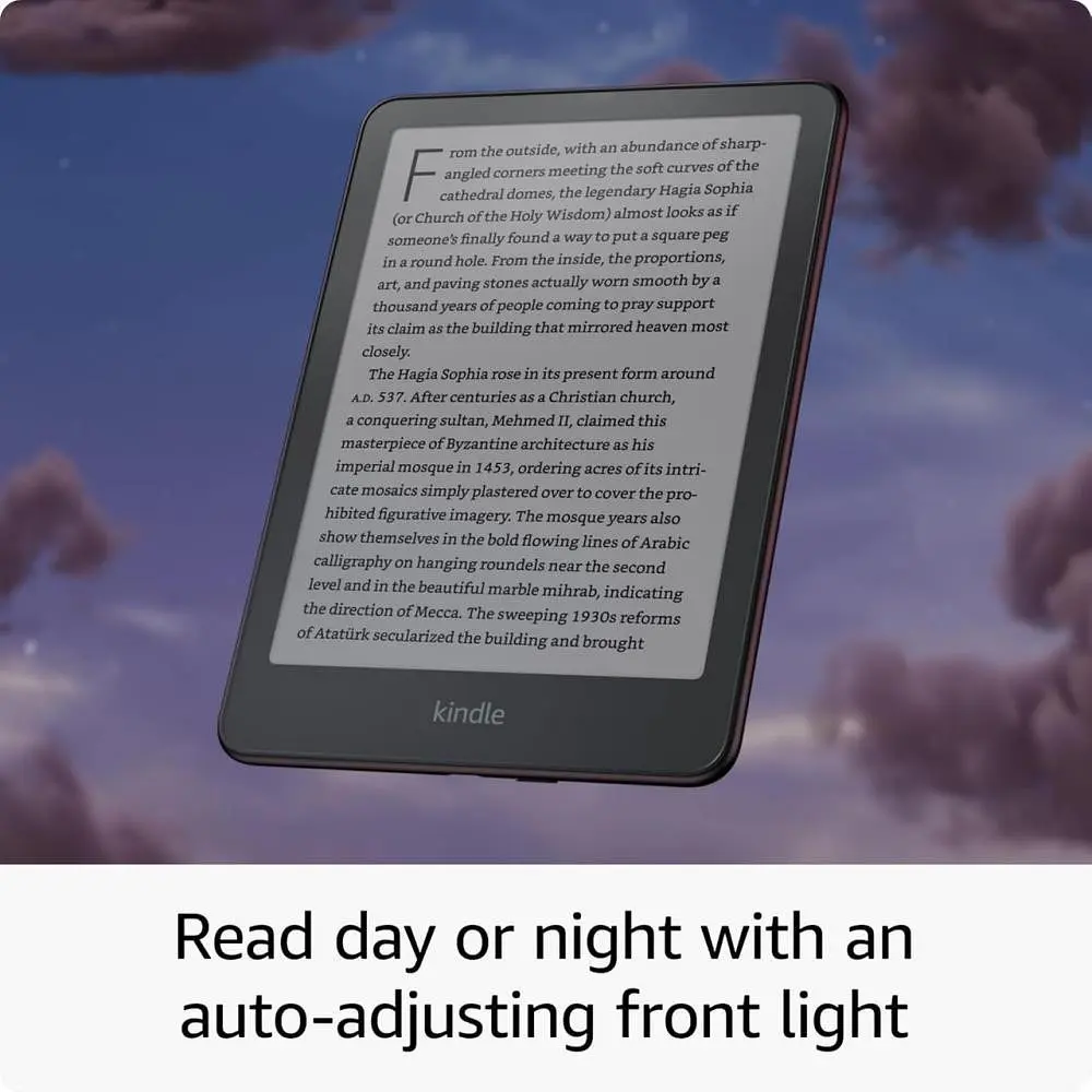 Електронна книга з підсвічуванням Amazon Kindle Paperwhite Signature Edition 12th Gen. 2024 32Gb Metallic Black - фото 5