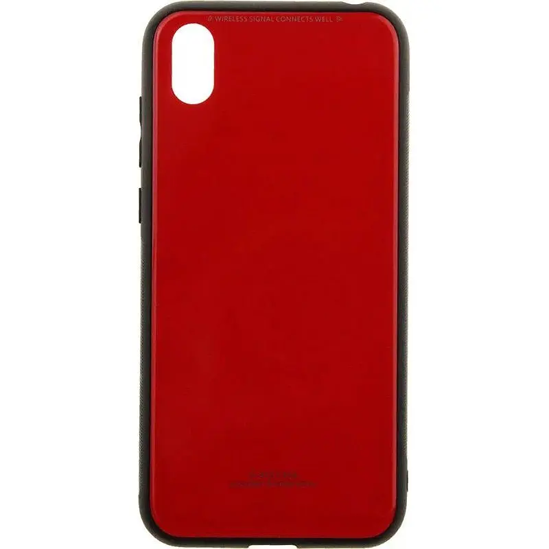 Чохол-накладка Toto Pure Glass Case HuAwei Y5 2019 Red - фото 3
