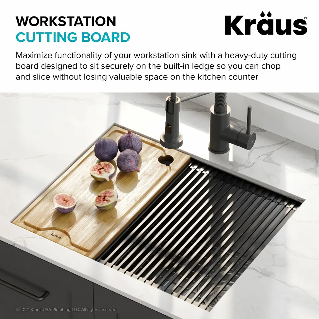 Дошка для нарізання Kraus KCB-WS101BB - фото 7