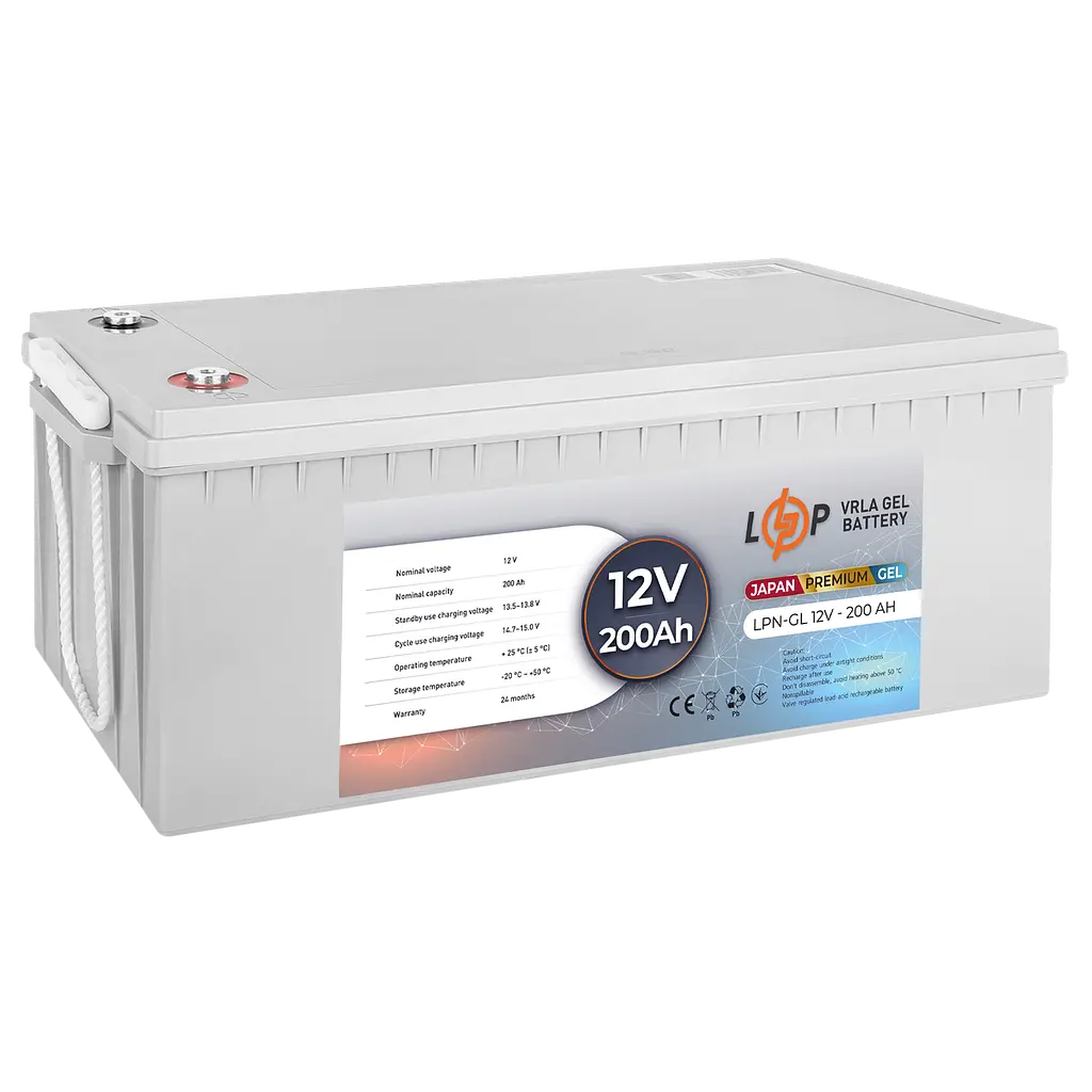 Аккумулятор гелевой LPN-GL 12V-200 Ah - фото 2