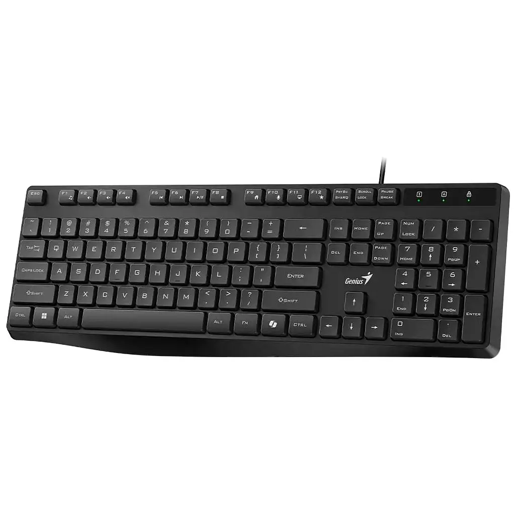 Клавіатура Genius KB-117S USB UA Black (31300017409) - фото 2