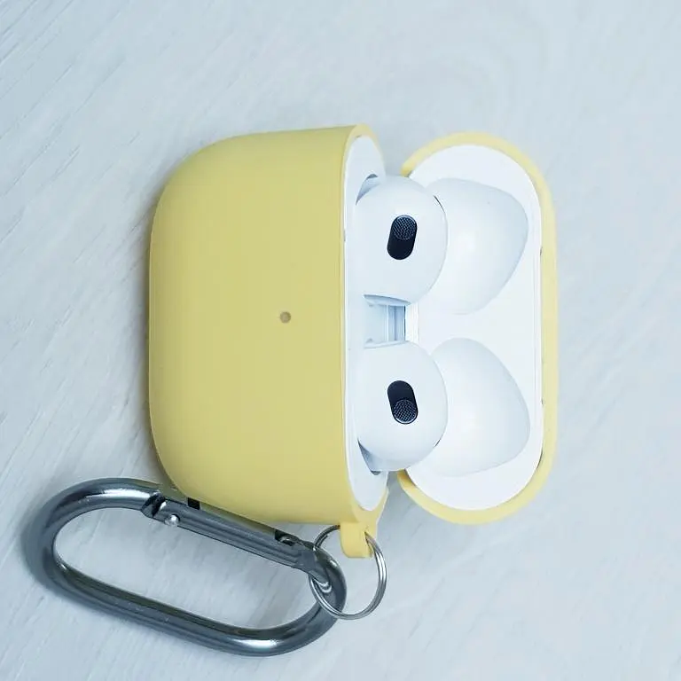 Чохол для Airpods 3 силікон з мікрофіброй  - фото 22