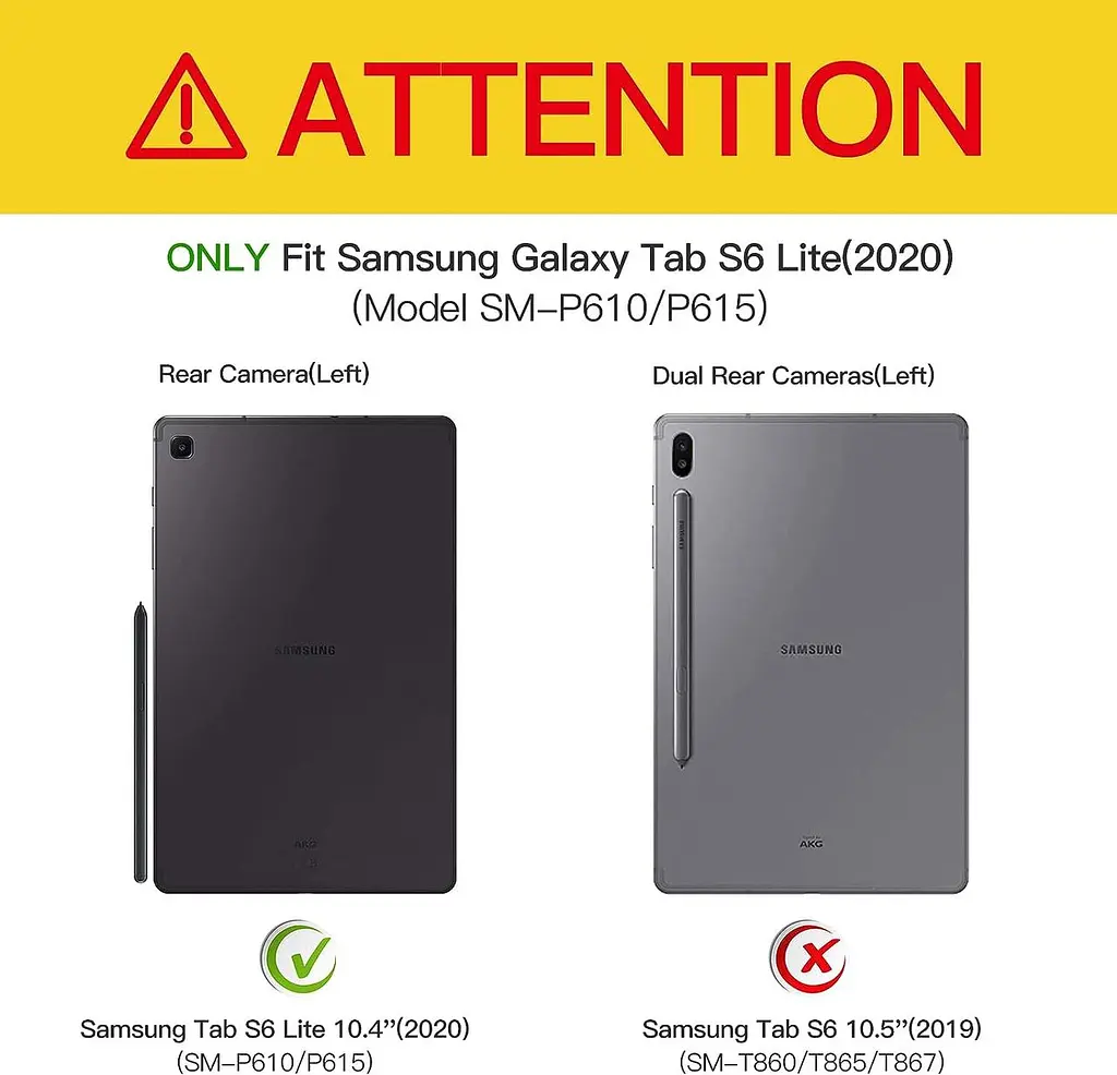 Чохол для клавіатури для Samsung Galaxy Tab S6 Lite 10.4" 2020 (Модель: SM-P610 / SM-P615) - фото 4