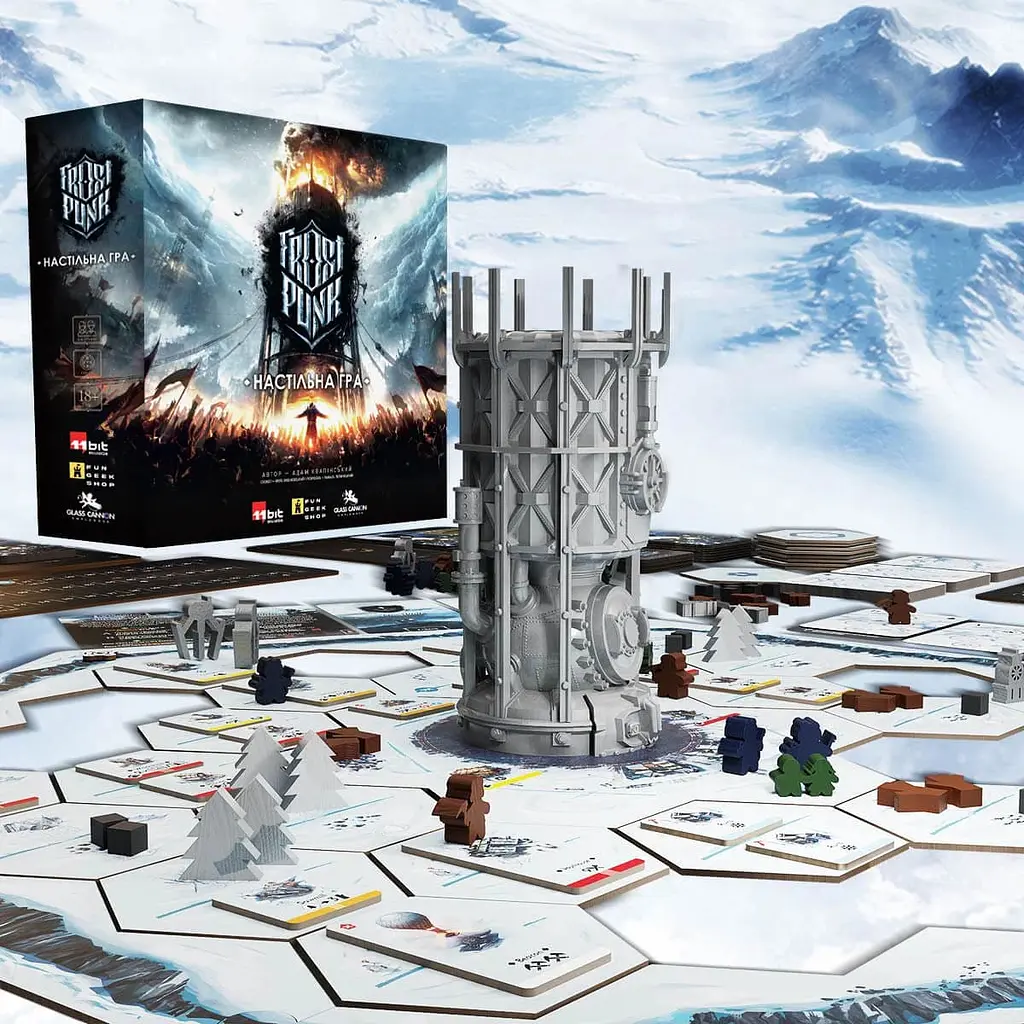 Настільна гра Fun Geek Shop Фростпанк (Frostpunk) (укр.) (FGKS001) - фото 4