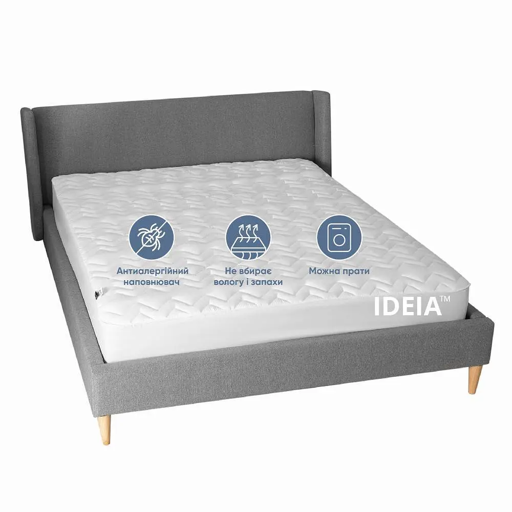 Наматрацник Ideia NORDIC COMFORT LUXE з бортом 80х190х35 (8-35198) - фото 7