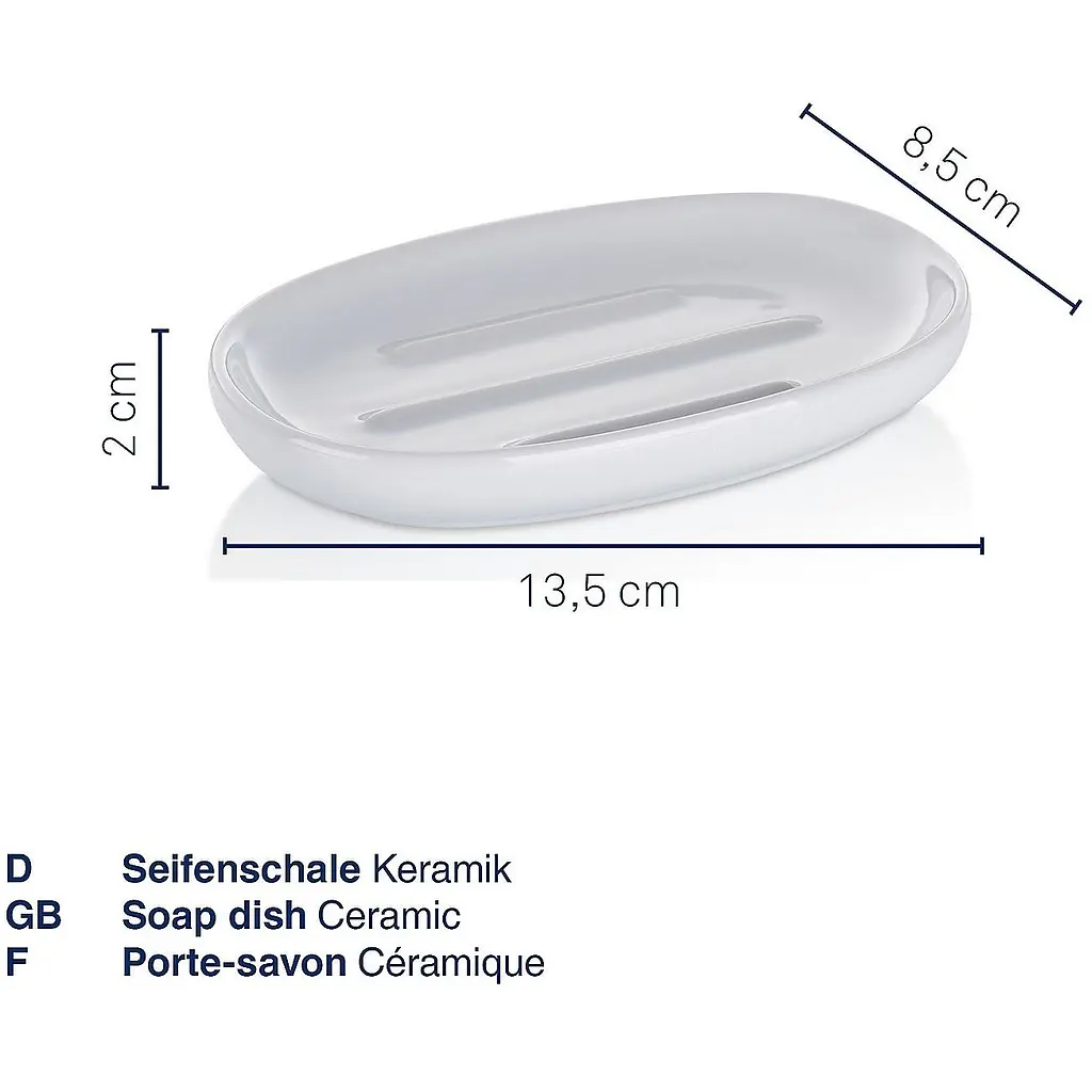 Мильниця Kela Isabella 13.5х8.5х2 см зелене листя (22005) - фото 2