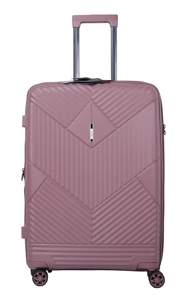Валіза великий L поліпропілен Airtex 639 78×50×31см 114л Рожеве золото