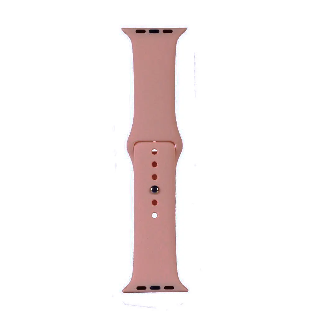Ремінець Silicone Apple Watch 42/44/45/46/49 mm Pink (12) (12) - фото 2