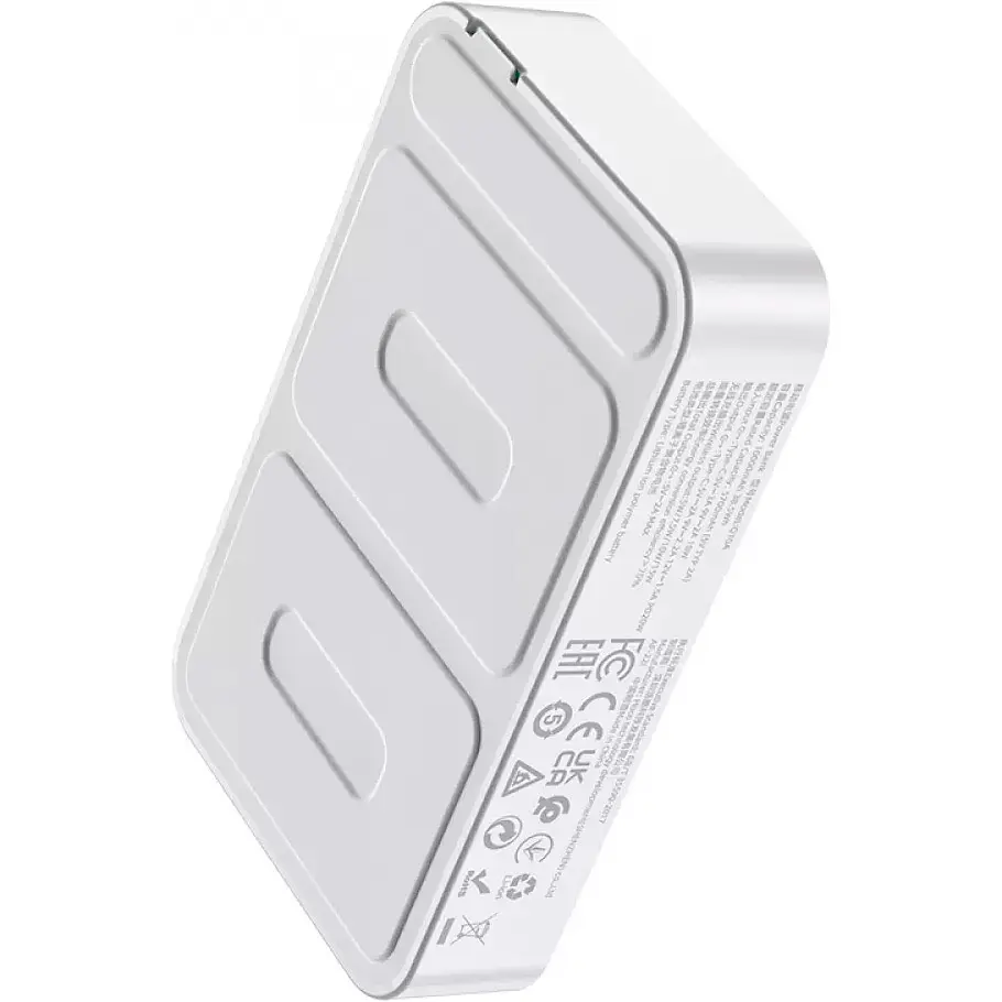 Зовнішній акумулятор Hoco Q10A Transparent MagSafe 10000mAh 20W White [101297] - фото 4