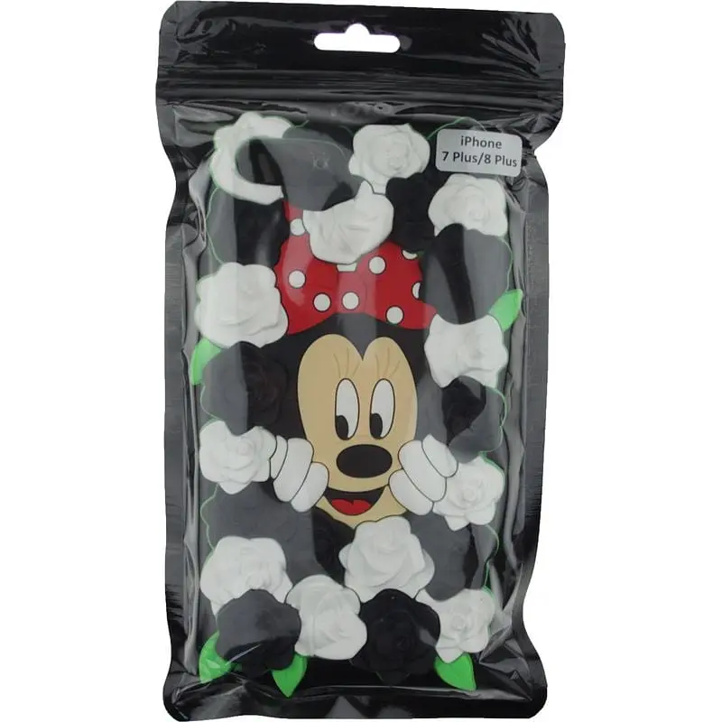 Чохол-накладка Toto TPU Fluffy Case IPhone 7 Plus /8 Plus Mini Mouse Black - фото 2