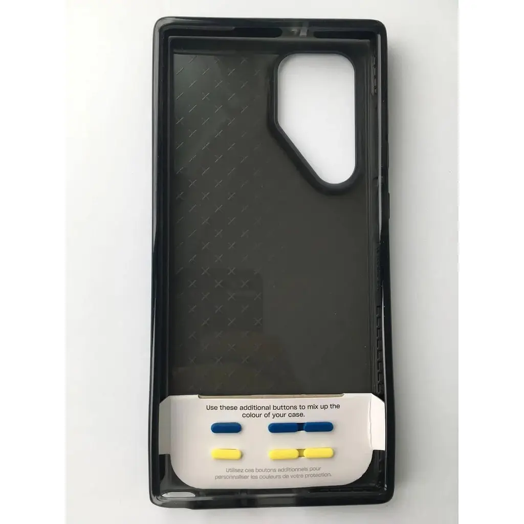 Оригінальний протиударний чохол Tech21 Evo Check Samsung Galaxy S22 Ultra Black T21-9377 - фото 7
