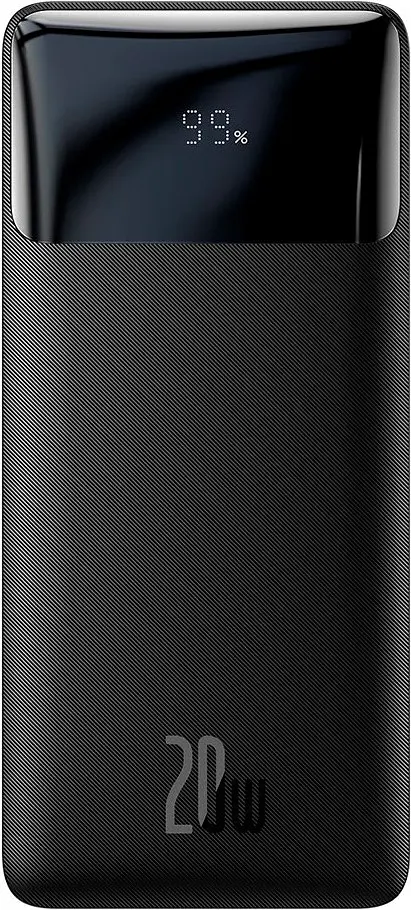 Портативний акумулятор Baseus Bipow Digital Display 20W 30000mAh black (PPDML-N01)