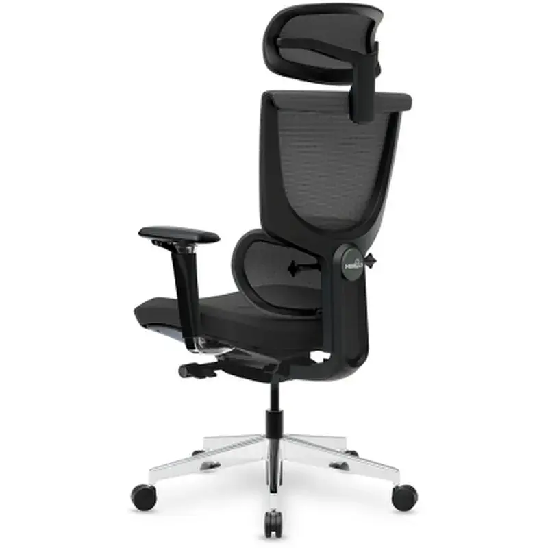 Офісне крісло Mealux S8 Air Fabric Black (HF-S8P F/B) - фото 9