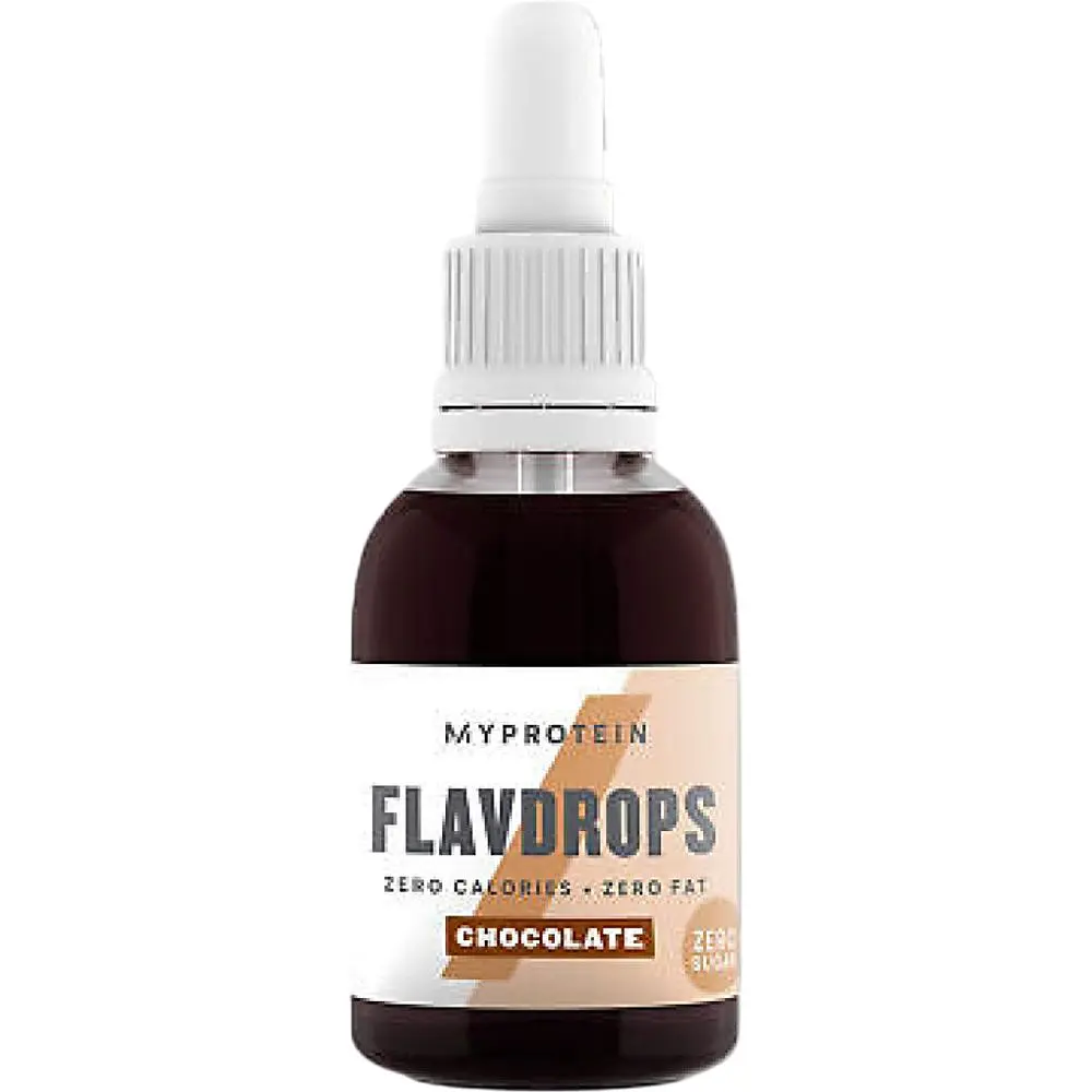 Краплі Myprotein Flavdrops Chocolate рідкий цукрозамінник 50 мл зі смаком шоколад (100-21-2588754-20) - фото 2