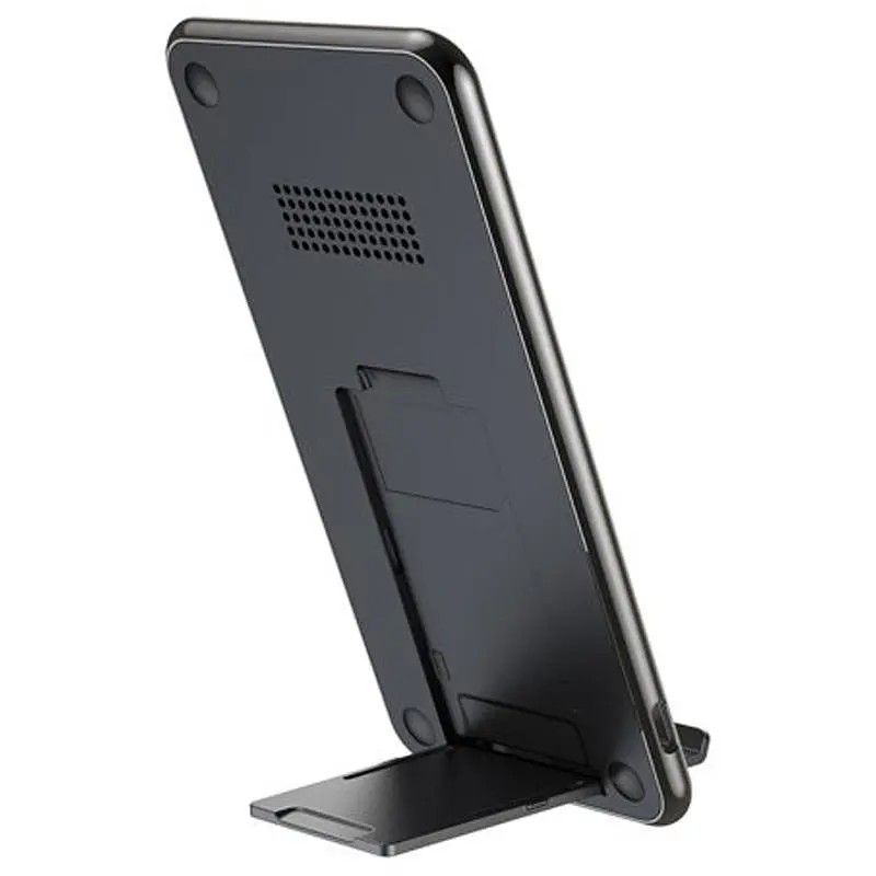 Беспроводное зарядное устройство для Baseus Three-coil Desktop Holder WXHSD-B01 Black - фото 9