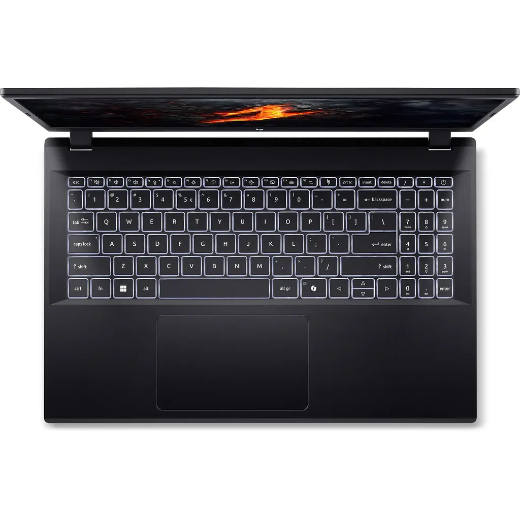 Ноутбук Acer Nitro V15 ANV15- 41- R948, NH. QSGEX. 00H, 15. 6, AMD Ryzen 7 7735HS (8 ядер), NVIDIA GeForce RTX 4050 (6GB GDDR6), 16GB 4800MHz (1x16GB) DDR5, Black - фото 3