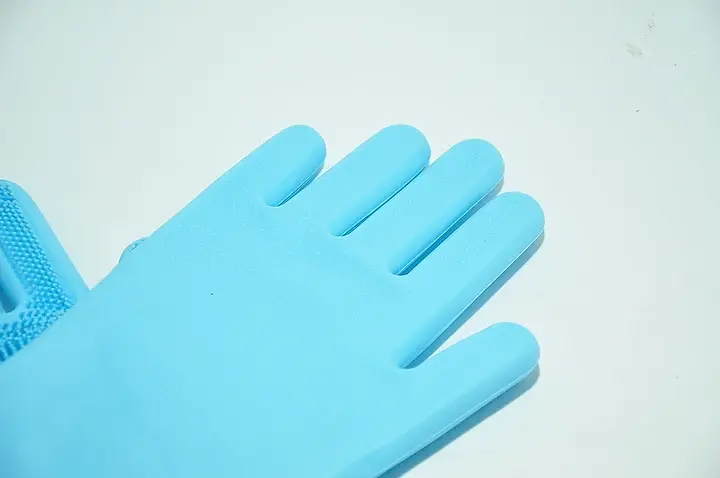 Cиліконові рукавички Magic Silicone Gloves Blue - фото 3